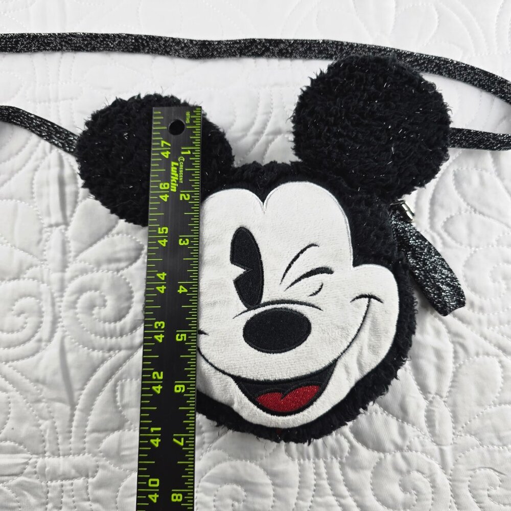 Black and White Mickey Mouse Wristlet Bag - Picture 3 of 4